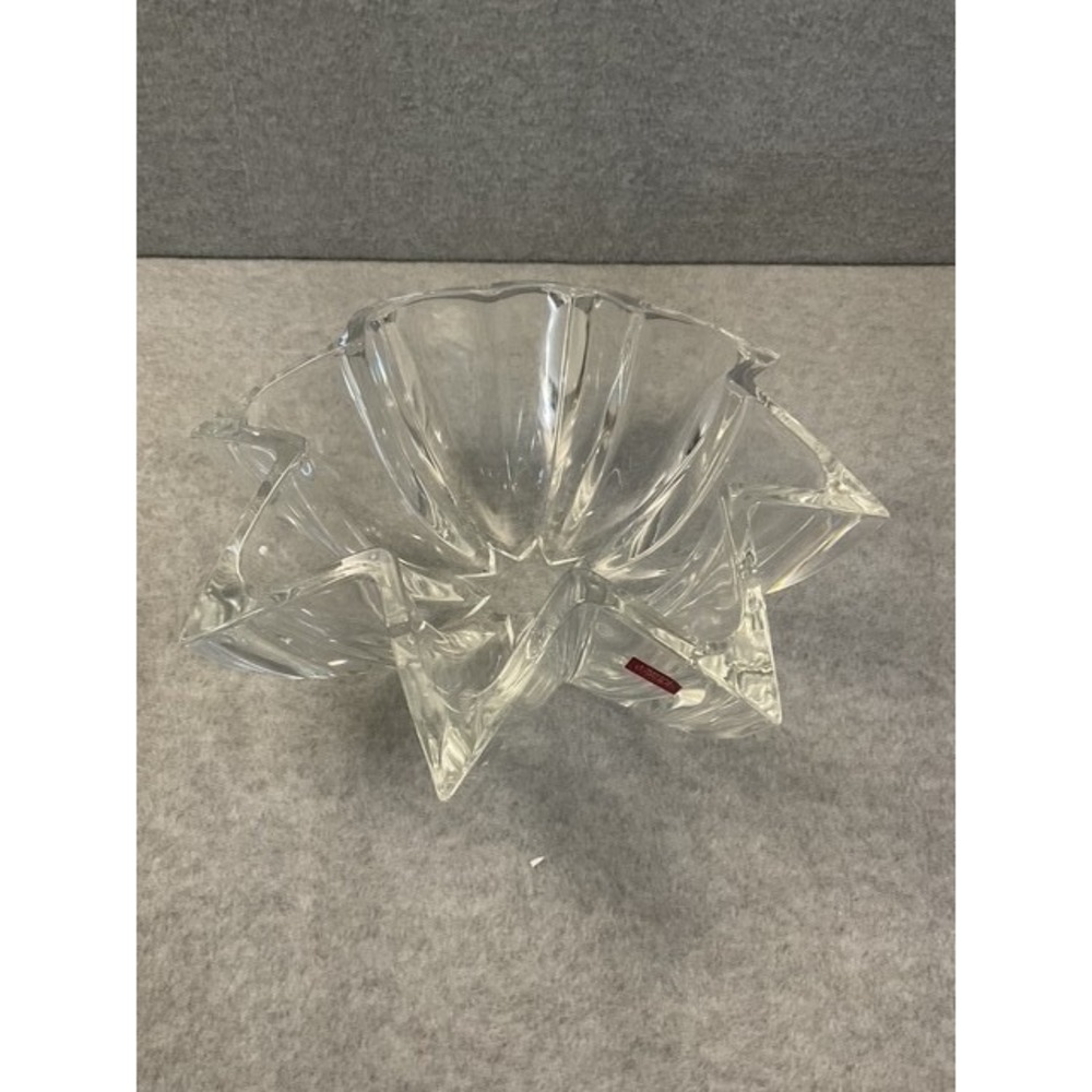 Cristal D'Arques Paris Star Glass Bowl 24% Lead Crystal, France